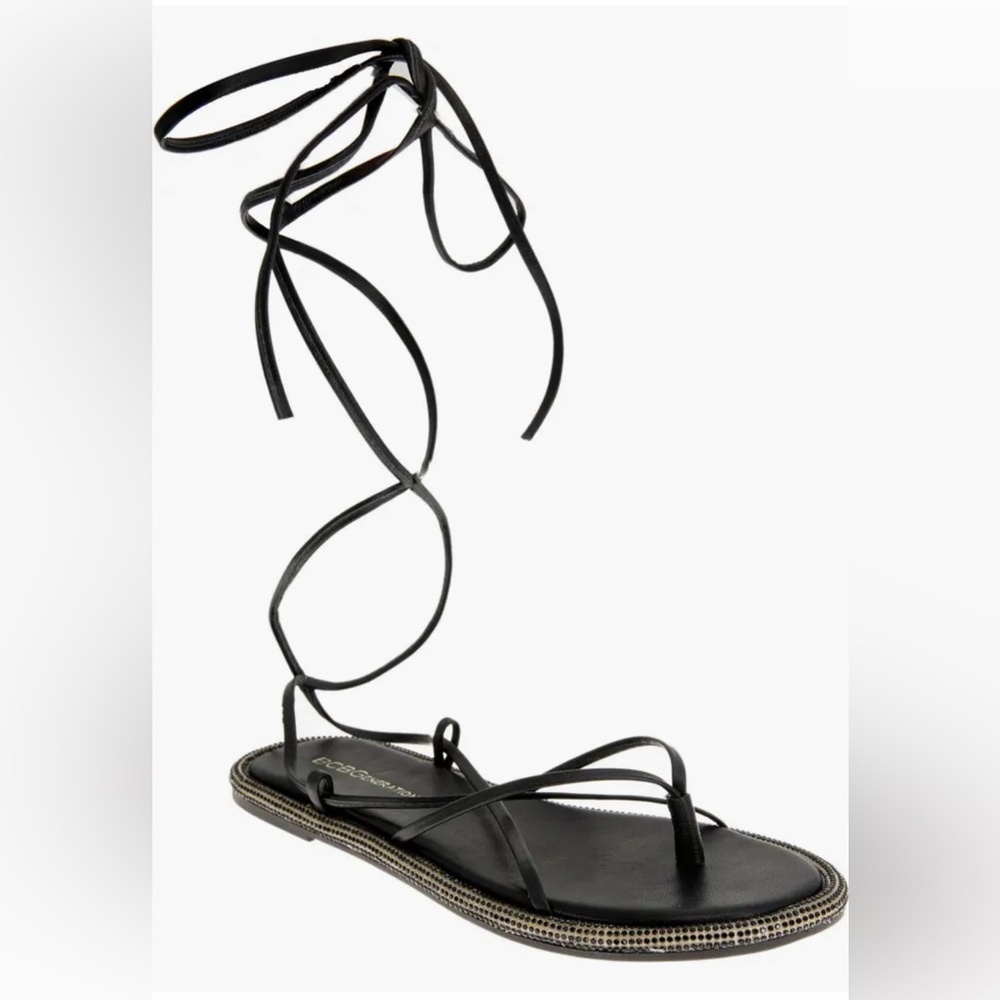 NWT BCBGeneration Tarin Ankle Tie Sandal (Women) - Size 6.5